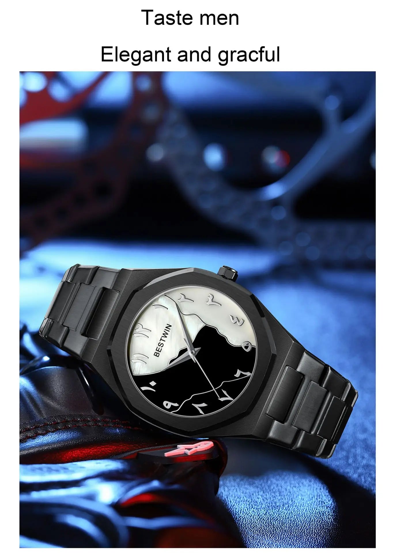 Modern men's watches